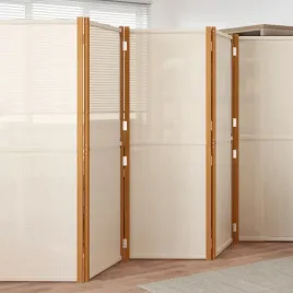 vidaxl-parawan-6-panelowy-kremowy-420-x-180-cm