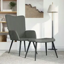 vidaxl-fotel-z-podnozkiem-ciemnoszary-obity-aksamitem