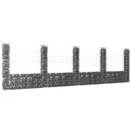 vidaxl-5-slupkow-gabionowych-u-ksztaltnych-500x20x150-cm-zelaznych