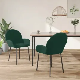 vidaxl-krzesla-stolowe-2-szt-ciemnozielone-obite-aksamitem