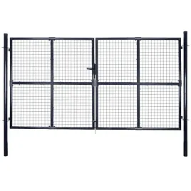 vidaxl-brama-ogrodowa-z-siatki-ocynkowanej-stal-300x200-cm-szara