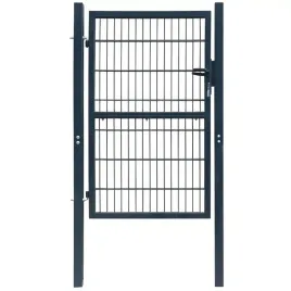 vidaxl-brama-ogrodzeniowa-2d-pojedyncza-antracytowo-szara-100x160-cm