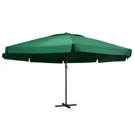 vidaxl-parasol-ogrodowy-na-slupku-aluminiowym-600-cm-zielony