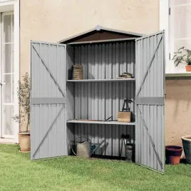vidaxl-szopa-ogrodowa-brazowa-116x45x175-cm-stal-galwanizowana