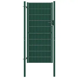 vidaxl-brama-ogrodzeniowa-pvc-i-stalowa-100x164-cm-zielona
