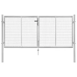 vidaxl-brama-ogrodowa-ocynkowana-stalowa-300x100-cm-srebrna