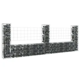 vidaxl-ogrodzenie-gabionowe-z-3-slupkami-zelazo-260x20x100-cm