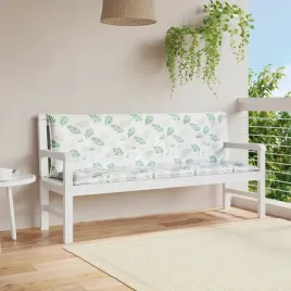 vidaxl-poduszki-na-lawki-ogrodowe-2-szt-wzor-w-liscie-150x50x7-cm
