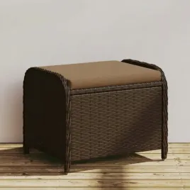 vidaxl-stolek-ogrodowy-z-poduszka-brazowy-58x46x46-cm-polirattan