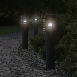 vidaxl-lampa-ogrodowa-na-slupku-czarna-60-cm-stal-nierdzewna
