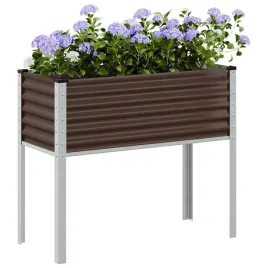 vidaxl-donica-ogrodowa-brazowa-100x45x90-cm-stalowa