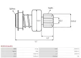 bendix-rozrusznika-sd3013-valeo-stan-nowy-typ-samochodu-samochody-dostawcze-samochody-osobowe