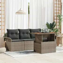 vidaxl-zestaw-sof-na-ogrod-z-poduszka-5-pcs-szary-polirattan