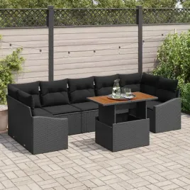 vidaxl-zestaw-do-jadalni-w-ogrodzie-z-poduszka-8-pcs-czarny-i-brazowy