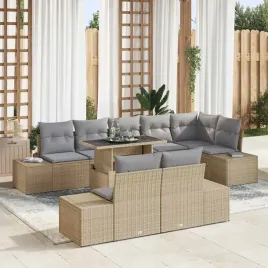 vidaxl-zestaw-sof-na-ogrod-9-pcs-bezowy-i-jasnoszary-polirattan