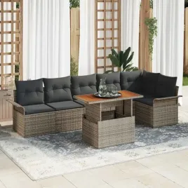 vidaxl-zestaw-sof-na-ogrod-z-poduszka-7-pcs-szary-polirattan