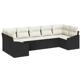 vidaxl-zestaw-sof-na-ogrod-7-pcs-czarny-i-kremowy-polirattan