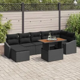 vidaxl-zestaw-do-jadalni-w-ogrodzie-z-poduszka-8-pcs-czarny-i-brazowy