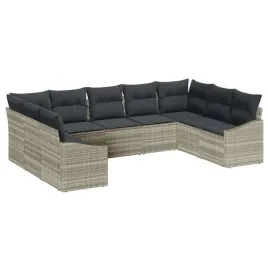 vidaxl-zestaw-sof-na-ogrod-9-pcs-jasnoszary-polirattan