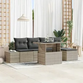 vidaxl-zestaw-sof-na-ogrod-6-pcs-jasnoszary-polirattan