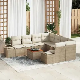 vidaxl-zestaw-sof-na-ogrod-z-poduszka-9-pcs-bezowy-polirattan