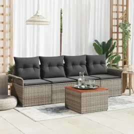 vidaxl-zestaw-sof-na-ogrod-z-poduszka-5-pcs-szary-polirattan