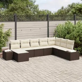 vidaxl-zestaw-sof-na-ogrod-z-poduszka-8-pcs-polirattan