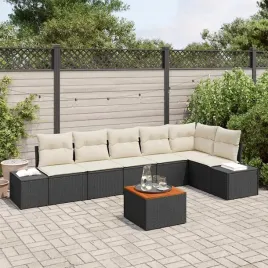 vidaxl-zestaw-sof-na-ogrod-z-poduszka-7-pcs-czarny-polirattan