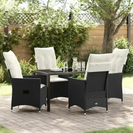 vidaxl-zestaw-do-jadalni-w-ogrodzie-z-poduszka-5-pcs-czarny-polirattan