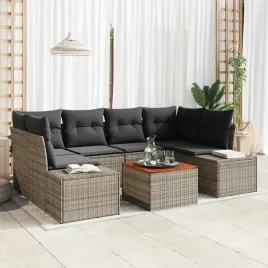 vidaxl-zestaw-sof-na-ogrod-z-poduszka-7-pcs-szary-polirattan