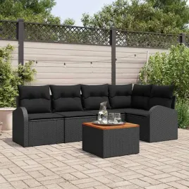 vidaxl-zestaw-sof-na-ogrod-z-poduszka-6-pcs-czarny-polirattan
