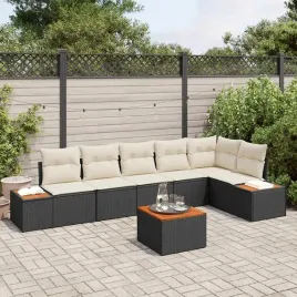 vidaxl-zestaw-sof-na-ogrod-z-poduszka-7-pcs-czarny-polirattan