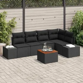 vidaxl-zestaw-sof-na-ogrod-z-poduszka-6-pcs-czarny-polirattan
