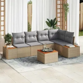 vidaxl-zestaw-sof-na-ogrod-z-poduszka-6-pcs-bezowy-polirattan