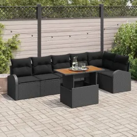 vidaxl-zestaw-sof-na-ogrod-z-poduszka-7-pcs-czarny