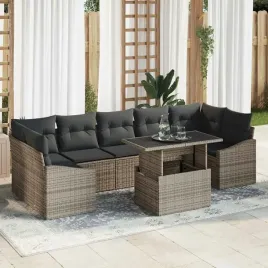 vidaxl-zestaw-sof-na-ogrod-z-poduszka-8-pcs-szary-polirattan