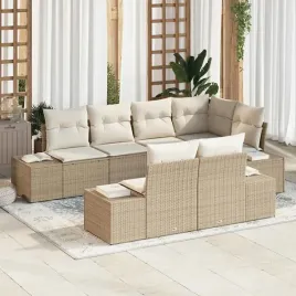 vidaxl-zestaw-sof-na-ogrod-7-pcs-bezowy-i-kremowy-polirattan
