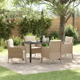 vidaxl-zestaw-do-jadalni-w-ogrodzie-z-poduszka-5-pcs-bezowy-polirattan