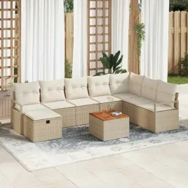 vidaxl-zestaw-sof-na-ogrod-z-poduszka-9-pcs-bezowy-polirattan