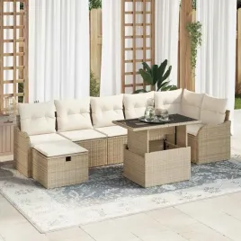 vidaxl-zestaw-sof-na-ogrod-z-poduszka-8-pcs-bezowy-polirattan