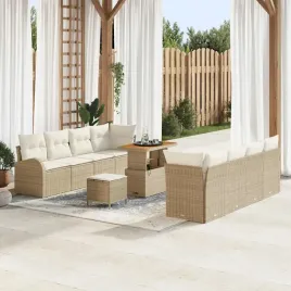 vidaxl-zestaw-sof-na-ogrod-z-poduszka-11-pcs-bezowy-polirattan