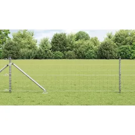 vidaxl-ogrodzenie-z-slupkiem-srebrny-06-x-25-m-stal