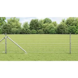 vidaxl-ogrodzenie-z-slupkiem-srebrny-06-x-25-m-stal