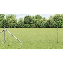 vidaxl-slupek-ogrodzeniowy-srebrny-25-x-08-m-siatka-60-x-60-mm