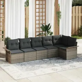 vidaxl-zestaw-sof-na-ogrod-z-poduszka-6-pcs-szary-polirattan
