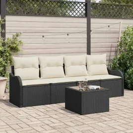 vidaxl-zestaw-sof-na-ogrod-5-pcs-czarny-i-kremowy-polirattan