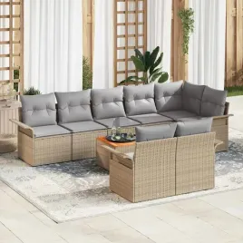 vidaxl-zestaw-sof-na-ogrod-9-pcs-bezowy-i-jasnoszary-polirattan
