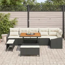 vidaxl-zestaw-sof-na-ogrod-z-poduszka-9-pcs-czarny-polirattan