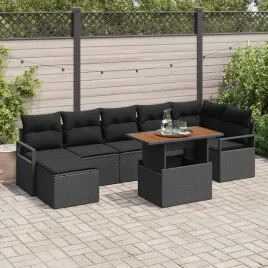 vidaxl-zestaw-do-jadalni-w-ogrodzie-z-poduszka-8-pcs-czarny-i-brazowy