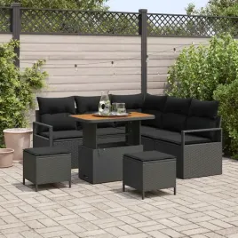vidaxl-zestaw-sof-na-ogrod-z-poduszka-8-pcs-czarny-polirattan